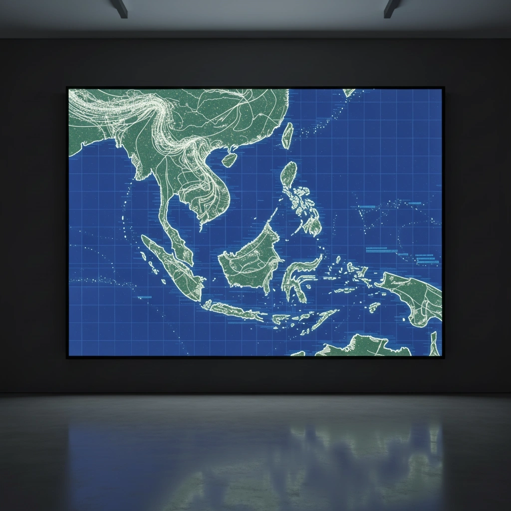 Visualization of regional data mining